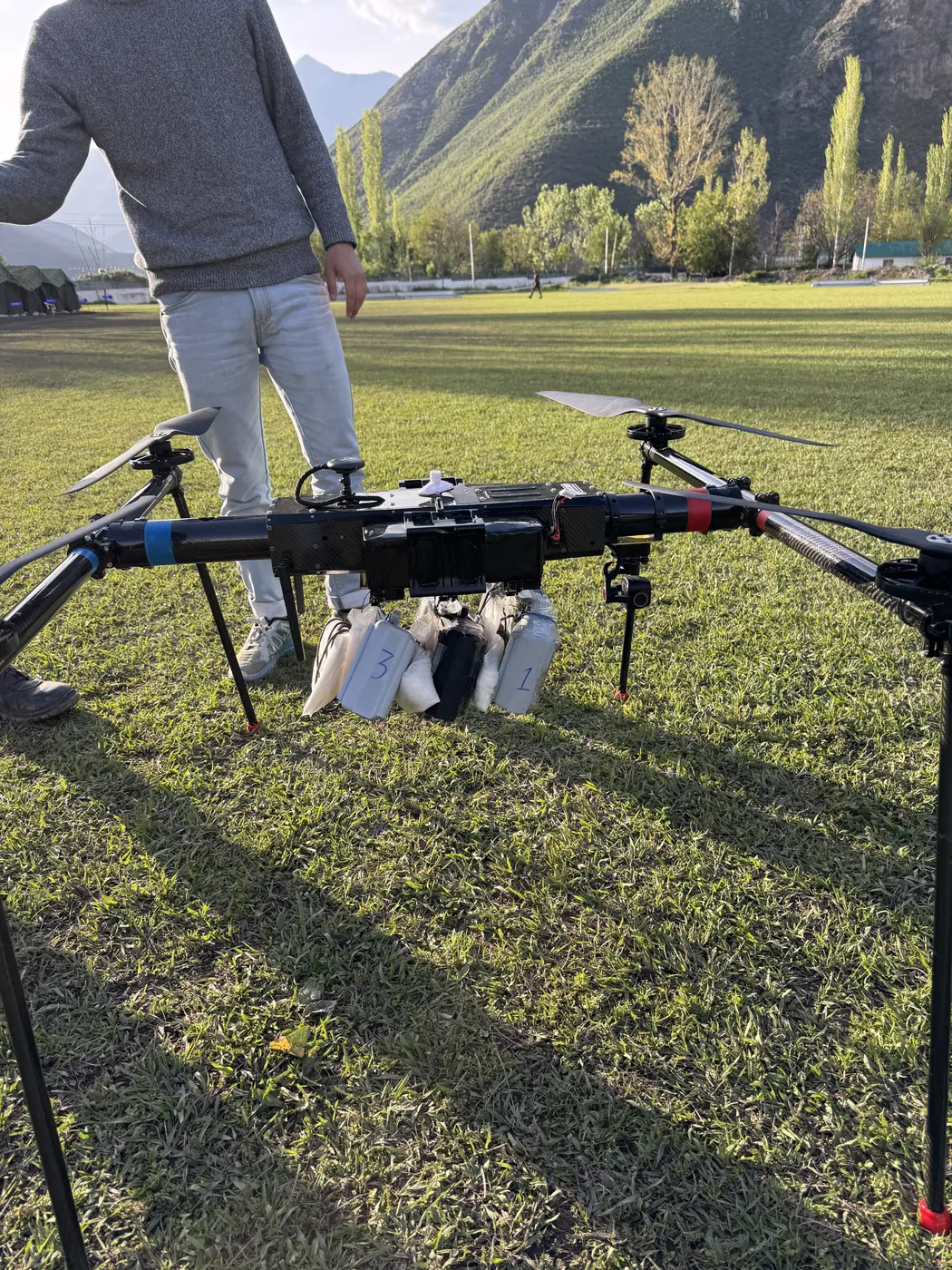 Drone platform detail